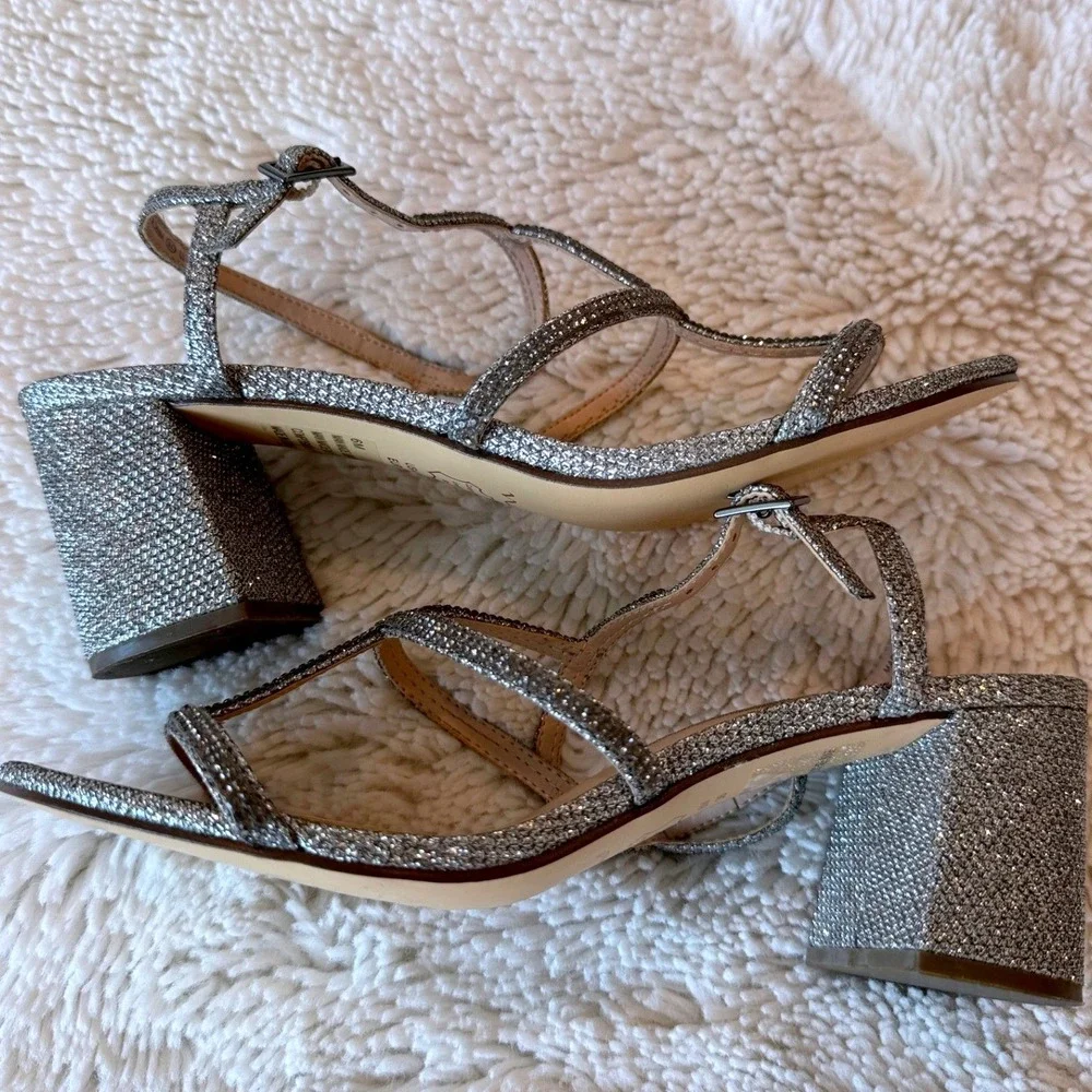 Nina silver glitter